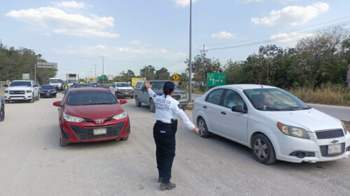 Intensifican operativos para evitar accidentes viales en la capital de Quintana Roo